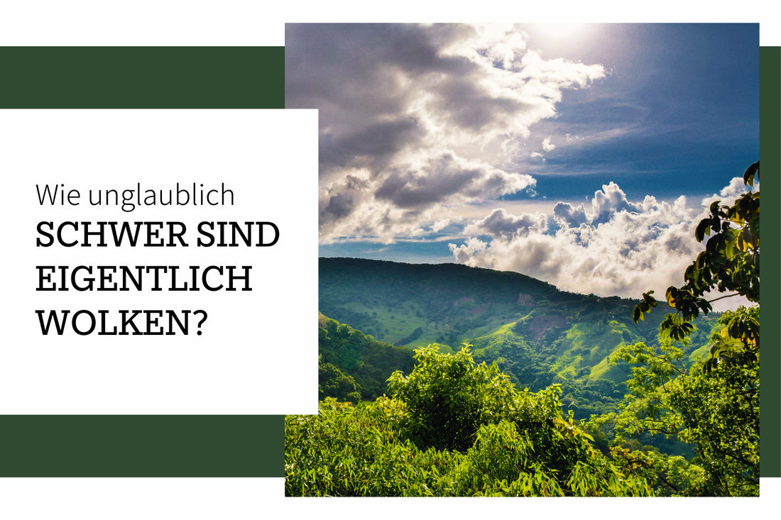 Wie schwer sind eigentlich Wolken?
