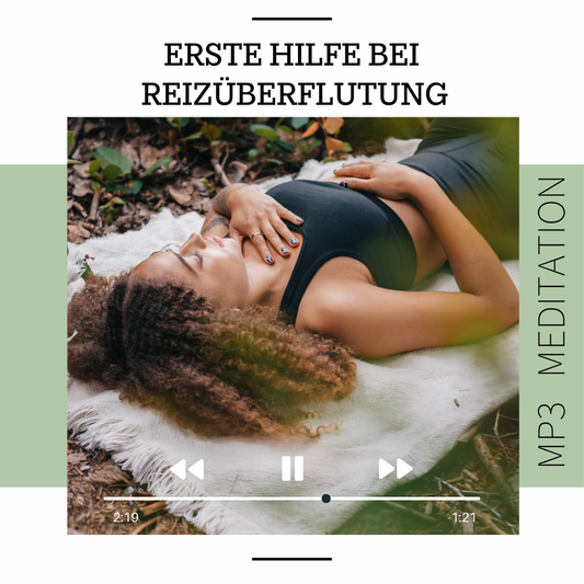 MP3 Meditation "Erste Hilfe bei Overload" (HSP)