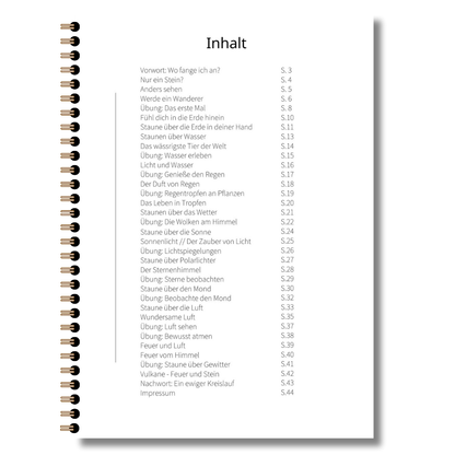 eBook Staunen und Erdung - Dein Weg zurück zur Natur und dir selbst.