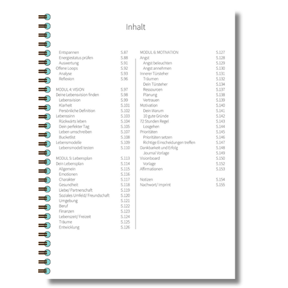 Workbook: Finde deine Vision und deinen Lebenssinn